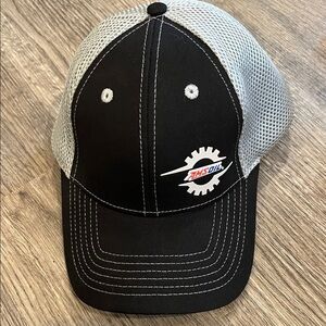 AMSOIL Black and Gray Trucker Hat